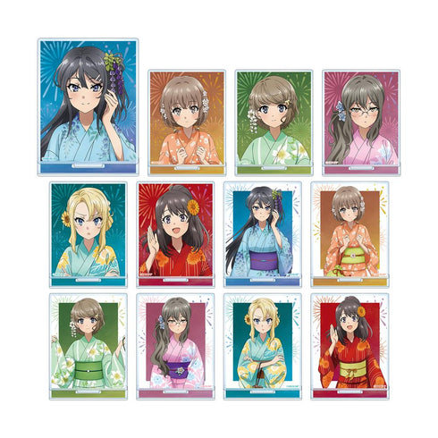 『青春ブタ野郎はおでかけシスターの夢を見ない』描き下ろしイラスト 浴衣ver. トレーディングアクリルスタンド(単位/BOX)【202509再販】